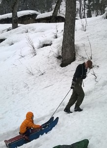 Sledding 1